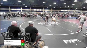 138 lbs Consi Of 8 #1 - Sergio Gomez, Sunkist Kids Monster Garage vs Michael Williams, Eastvale Elite WC