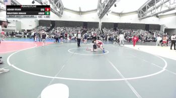 128-H lbs Round Of 64 - Adam Khan, Savage Wrestling vs Brayden Inman, AMERICAN MMA AND WRESTLING
