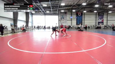 285 lbs Consi Of 8 #1 - Elijah Richardson, VA vs Xander Swoyer, KS