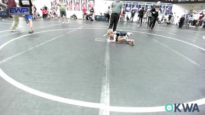 49 lbs Consi Of 16 #2 - Rock Harvey, Standfast OKC vs Sammy Hambright, Lions Wrestling Academy