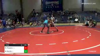 160 lbs Final - Russell Flowers, Storm Wrestling Center vs Malcom Burris, Foundation Wrestling