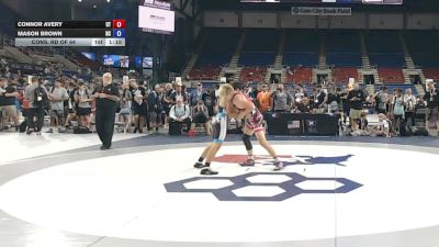 120 lbs Cons. Rd Of 64 - Connor Avery, Utah vs Mason Brown, North Carolina