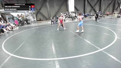 120 lbs William Atkinson, Alabama vs Ryan Marano, Pennsylvania