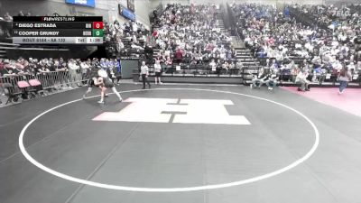 6A 132 lbs Cons. Round 1 - Cooper Grundy, Herriman vs Diego Estrada, Bingham