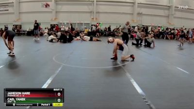 126 lbs Round 2 (6 Team) - Cael Yanek, OMP vs Jameson Hare, Phoenix WC 2