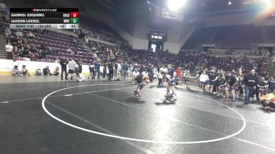 132 lbs Cons. Sub-quarters - Gabriel Esquibel, Colorado vs Jaxson Loesel, Widefield Wrestling Club