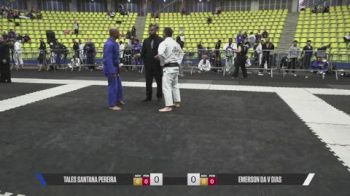 EMERSON DA V DIAS vs Tales Santana Pereira 2026 CBJJE International BJJ Championships