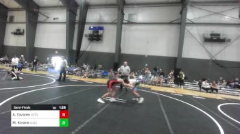 102 lbs Semifinal - Adrian Tavares, Hotshots Wrestling vs Mathew Kinane, Coast Wrestling