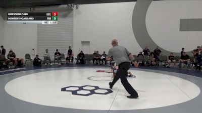 95 lbs Quarterfinals (8 Team) - Greyson Cain, Indiana Outlaws vs Hunter Hoagland, PNW Gold