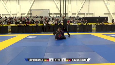 Megan Mae Redman vs Emily Brooke Vincent 2024 World IBJJF Jiu-Jitsu No-Gi Championship