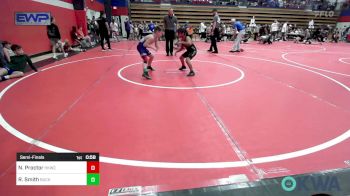 73 lbs Semifinal - Niko Proctor, Henryetta Knights Wrestling Club vs Riot Smith, Buck Pride Wrestling