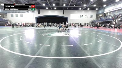 133 lbs Champ. Round 1 - Logan Heil, Campbell University vs Geno Cardenas, Missouri Baptist University