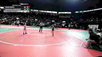 68 lbs Champ. Round 1 - Gavin Bosco, ARC3 vs Brantlee Shortridge, PPY2