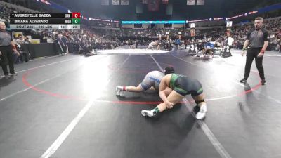 190 lbs Consi Of 4 - Aubreyelle Baeza, San Dimas (SS) vs Briana Alvarado, Highland (Bakersfield) (CS)
