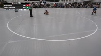 138 lbs Cons. Rd Of 64 - Ryan Frank, Aviators Wrestling vs Diego Cordova, Atrisco Heritage Academy High School Wrestling
