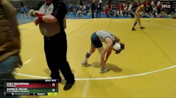 100 lbs 3rd Place Match - Patrick Fruth, Z-M (Zumbrota/Mazeppa) vs Colt Bouwman, Minneota