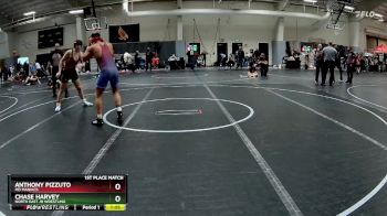 185 lbs 1st Place Match - Anthony Pizzuto, MD Maniacs vs Chase Harvey, North East Jr Wrestling