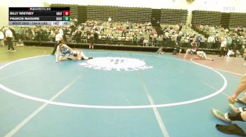 154-H lbs Consi Of 32 #2 - Billy Whitney, Unattached vs Francis Maguire, Bacon Barbell Club