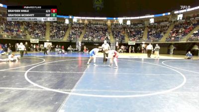 136 lbs Round Of 32 - Brayden Wible, Altoona vs Graydon McDevitt, Fort LeBoeuf