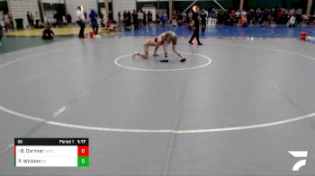 98 lbs Round 1 - Bryce Cormier, Silver Lake Wrestling Club vs Parker Wickam, Bear Cave