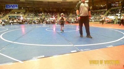 49 lbs Round Of 16 - Alex Herndon, American Dream Wrestling Club vs Elijah Coffel, NB Elite