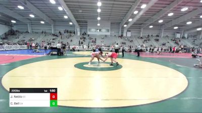 220 lbs Round Of 16 - Josh Neblo, SC vs Christian Bell, GA