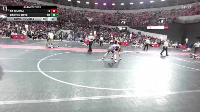 125 lbs Cons. Round 2 - Sy Munoz, Elk Mound vs Easton Retz, Boyceville