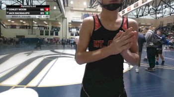114 lbs Round Of 64 - Conley McKim, Wilson vs Jack Bacigalupo, Mt. Olive