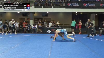 155 lbs Quarters - Maxym Kurchanov, Suplex Wrestling Club vs Luca Giacobbi, Team PA