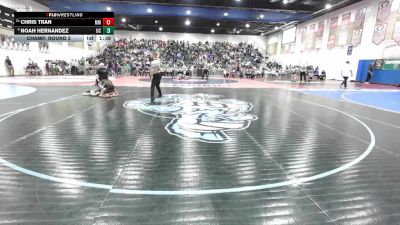 106 Boys Champ. Round 2 - Chris Tran, Mira Mesa vs Noah Hernandez, University City