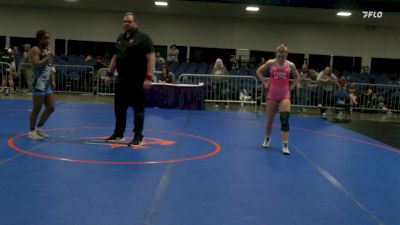 132 lbs Consolation - Landri VonGonten, TX vs Naima Ghaffar, IN