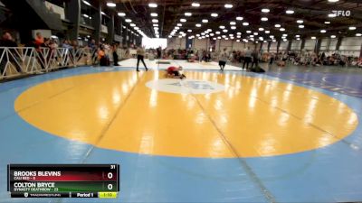 80 lbs Rd# 8- 12:30pm Saturday Final Pool - Colton Bryce, Dynasty Deathrow vs Brooks Blevins, Cali Red