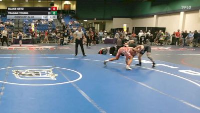126 lbs Consi Of 64 #2 - Blake Getz, IN vs Teagan Young, CO