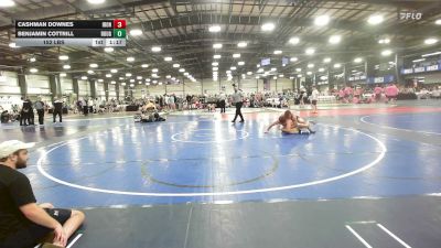 152 lbs Rr Rnd 3 - Cashman Downes, Iron Faith Black - HSB vs Benjamin Cottrill, Roughnecks - HSB