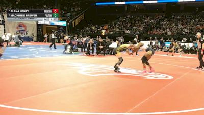125 Class 1 lbs 1st Place Match - Alana Henry, Principia vs Mackinzie Brewer, Fulton