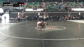 1A-4A 144 Champ. Round 1 - Isaac Overton, Weaver vs Carson Newton, Central Florence High School