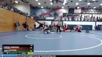 126 lbs 5th Place Match - Carter Anderson, Southridge vs Josh Lockyear, Boonville