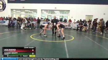 138 lbs Champ. Round 1 - Xander Dewitt, Yucaipa vs Jack Estevez, Calvary Chapel (sa)