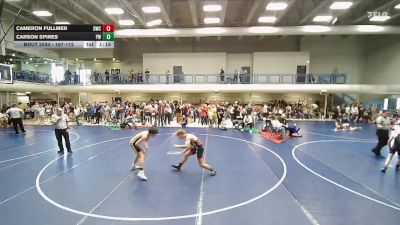 107-112 lbs Round 1 - Cameron Fullmer, Defiant Wrestling Club vs Carson Spires, Peak Wrestling
