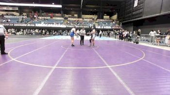 235 lbs Semifinal - Ashlyn Bachman, Andover HS vs Ashley Batres Perez, Pittsburg HS