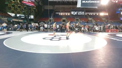 144 lbs Cons. Sub-rd Of 32 - Renzo Gann, Texas vs Gabriel Salsamendi, Connecticut