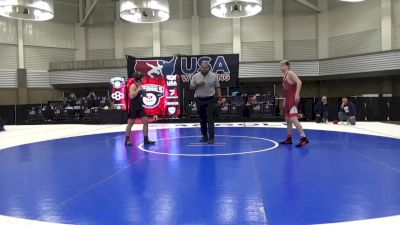 14U Boys - 155 lbs Champ. Round 1 - Gavin Brown, Contenders Wrestling Academy vs Colton Moreno, 815 Stateline Wrestling Club