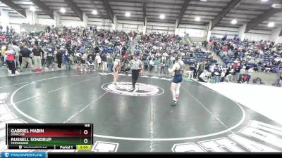 165 lbs Cons. Semi - Russell Sondrup, Timpanogos vs Gabriel Mabin, Syracuse