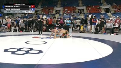 157 lbs Champ. Rd Of 64 - Dimetry Molina, California vs Lane Gudenkauf, Iowa