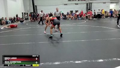 126 lbs Round 4 (8 Team) - Sean Garretson, Cavalier WC vs Erick Largo, BTS