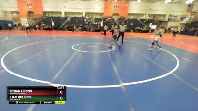 125 lbs Quarterfinal - Ethan Liptzin, Elizabethtown vs Liam Bullock, Brockport