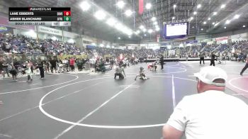 37 lbs Consi Of 4 - Lane Ebberts, Dove Creek WC vs Asher Blanchard, Athlos Wrestling