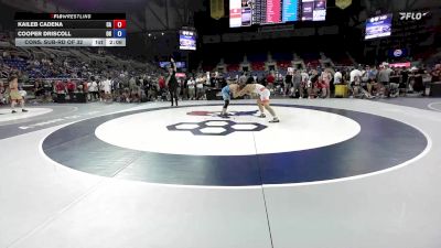 157 lbs Cons. Sub-rd Of 32 - Kaileb Cadena, CA vs Cooper Driscoll, OH