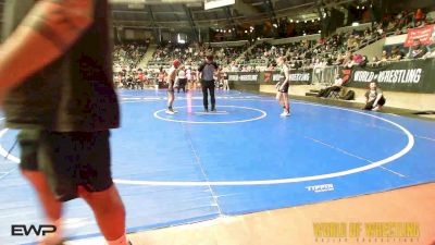 85 lbs Round Of 32 - Haiden Moore, Tonganoxie Wrestling Club vs Oliver Prussman, Longwood Wrestling Club