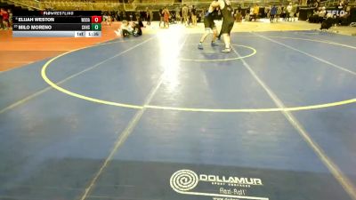 215 lbs Champ. Round 2 - Milo Moreno, Charlotte Hs vs Elijah Weston, West-Oak